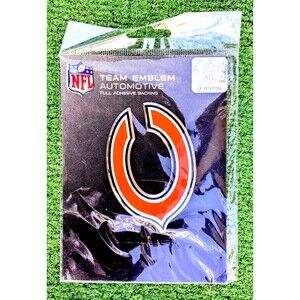 Chicago Bears Football Logo Auto/Hard Surface Badge Car Decal Emblem 3"×5" NIP